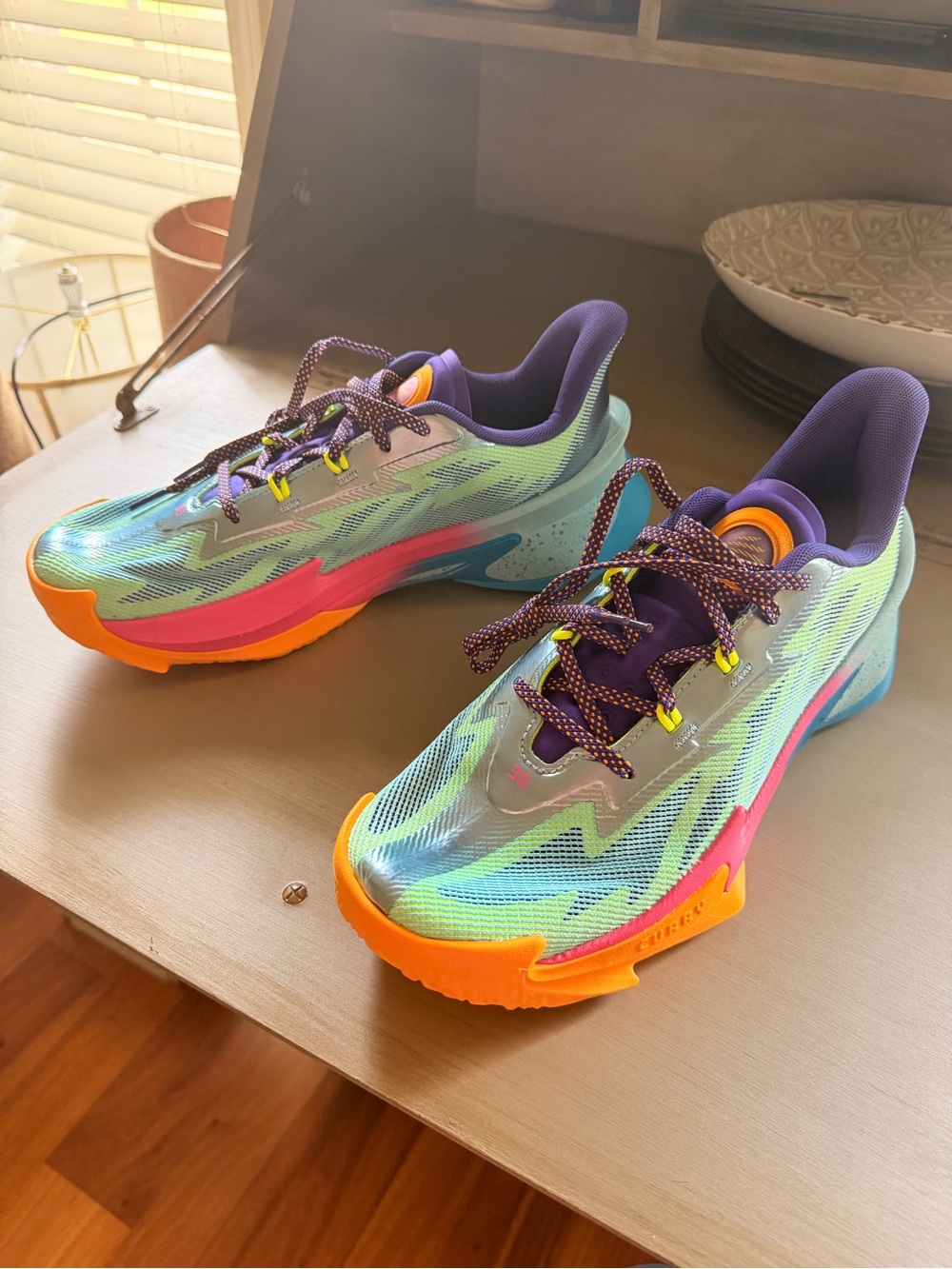 Under armour Curry series 7 Cotton Candy Basketball Sneakers size 11.5 men’s